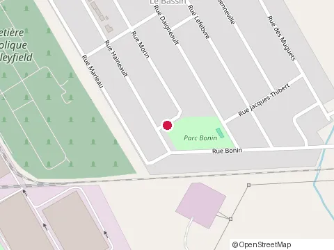 Location of Peintres Gravel at 19 Rue Morin, Salaberry-de-Valleyfield