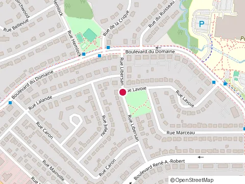 Location of Peintres Pinceaux Deco at 001 Rue Lavoie, Sainte-Thérèse