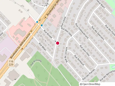 Location of Peintres Plazon Inc at 709 Rue Lavoie, Mont-Saint-Hilaire