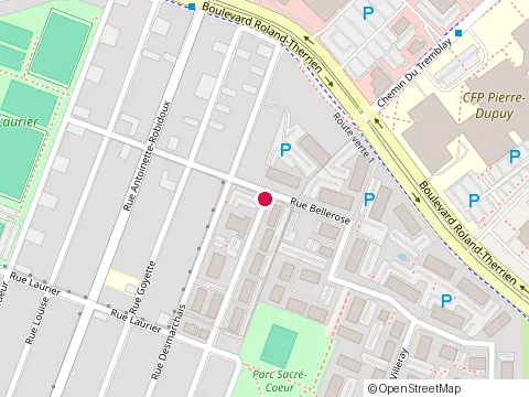 Location of Peintres Pro 2004 at 1-540  Rue Paul, Longueuil