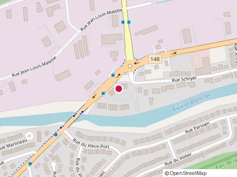 Location of Peinture Arvisais at 1691  Rue Schryer, Gatineau