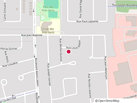 Location of Peinture Benoit Veillette Enr at 161 Rue Hypolite-Rougie, Saint-Jean-sur-Richelieu