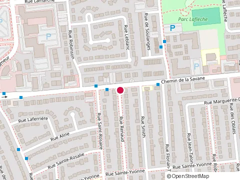 Location of Peinture Chartrand at 65 Rue Renaud, Gatineau