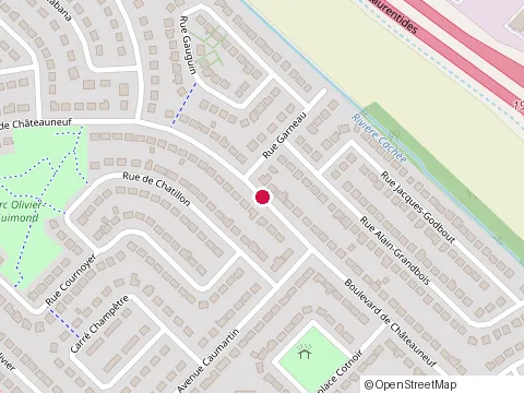 Location of Peinture Cinq Saisons Enr. at 744, Boulevard de Châteauneuf, Boisbriand