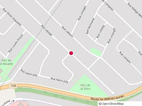 Location of Peinture Dan Bo Lieux at 8865 Rue Henri-Julien, Mirabel