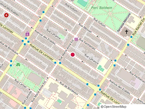 Location of Peinture Divine Inc at 4276 avenue des Érables, Montréal
