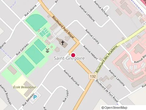 Location of Peinture Étienne Guillemette Inc. at 4405 Boulevard Port Royal, Bécancour