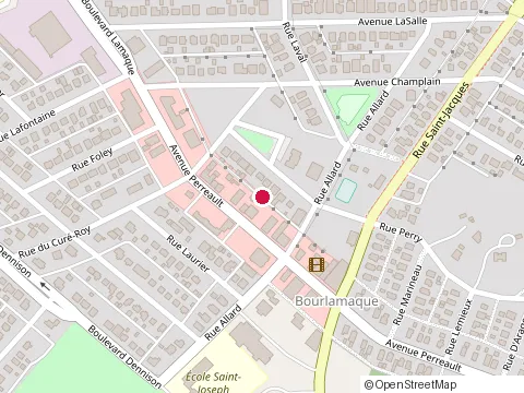 Location of Peinture Herome Villeneuve at 181 avenue Perreault, Val-d'Or