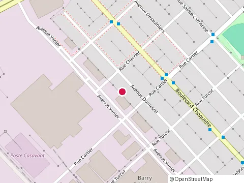 Location of Peinture Inotech at 2880 Rue Cherrier, Saint-Hyacinthe