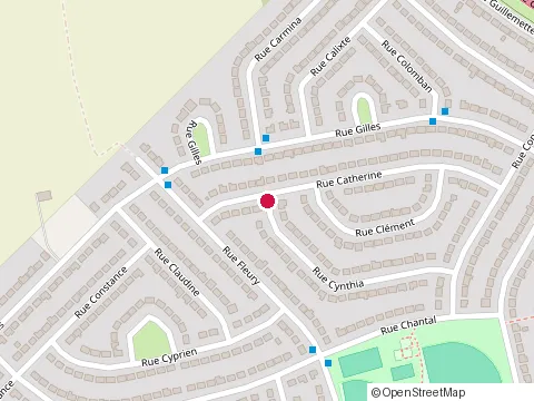 Location of Peinture Lavoie at 3244 Rue Cynthia, Laval