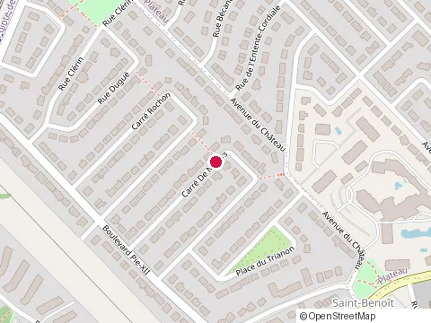 Location of Peinture le Monde at 3452 Carré de Nevers, Québec