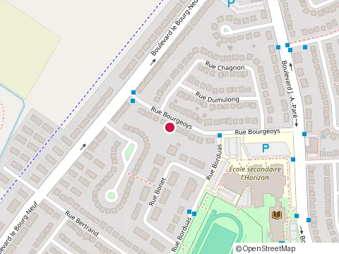 Location of Peinture Lefebvre Inc at 264 Rue Bourgeoys, Repentigny