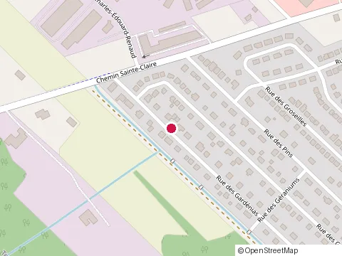 Location of Peinture Michel Lavallée at 8021 Rue des Géraniums, Terrebonne