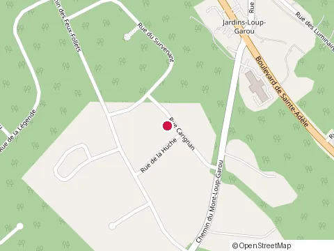 Location of Peinture Mr Enr at 280 Rue de la Huche, Sainte-Adele
