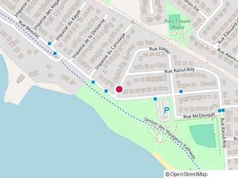 Location of Peinture Richard Poulin at 10  Rue Xavier, Gatineau