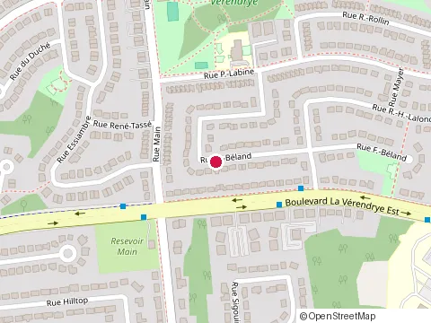 Location of Peinture Rl at 200 Rue F.-Beland, Gatineau