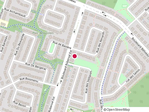 Location of Peinture Roa at 1283 des Samares, Longueuil