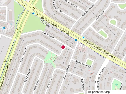 Location of Peinture Royal at 465 Rue Portneuf, Longueuil