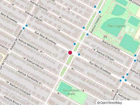 Location of Peinture Shea Painting at 7325 Fielding, Montréal