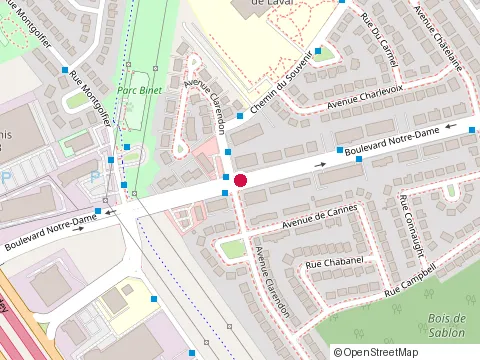 Location of Peinture Storozuk Inc at 207-5185 boulevard Notre-Dame, Laval