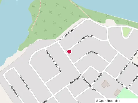 Location of Peinture Sylvain Tremblay Inc at 2014 Rue Mimeault, Dolbeau-Mistassini