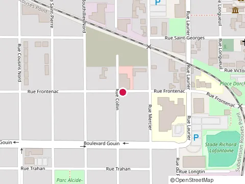 Location of Peinture Toitures Expert at 105 Rue Frontenac, Saint-Jean-sur-Richelieu