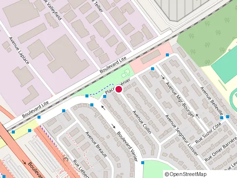 Location of Peintures 5 Étoiles at 1163 avenue Collin, Laval