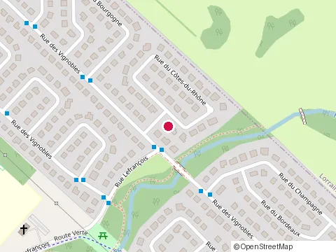 Location of Peintures Cirbec Inc at 626 Rue Cote du Rhone, Rosemere