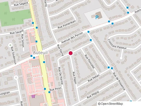 Location of Peintures Experts Laval at 5720 Rue Pépin, Laval