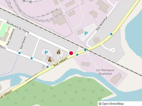 Location of Peintures Simard at 839 boulevard du Havre, Salaberry-de-Valleyfield