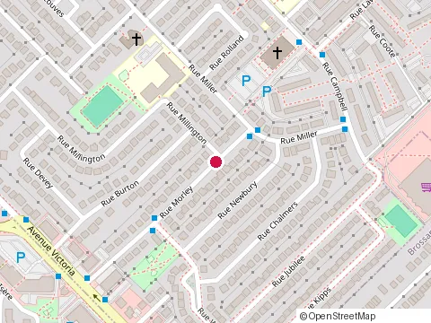 Location of Peintures Sr Inc at 88 Rue Morley, Longueuil