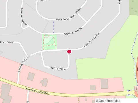 Location of Peintures Tendances at 704 Rue Lorraine, Rouyn-Noranda