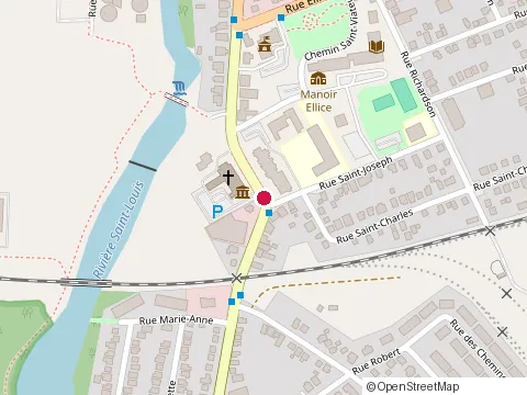 Location of Peladeau Gilles at 154 chemin St-Louis, Beauharnois