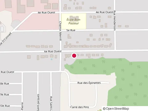 Location of Pelletier Construction at 780 6E Rue O, Chibougamau