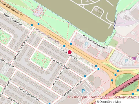 Location of Pelletier Daniel at 8455 Avenue Papineau, Montréal