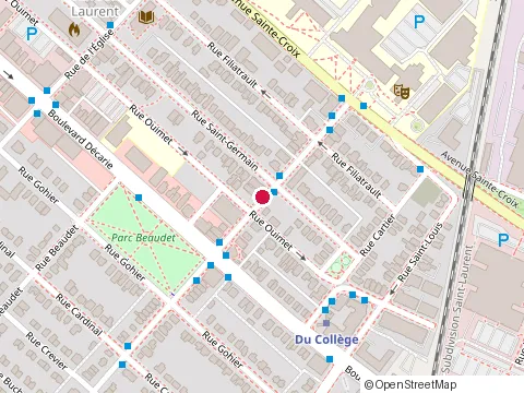 Location of Pendeli'S at 1401 Rue du Collège, Saint-Laurent