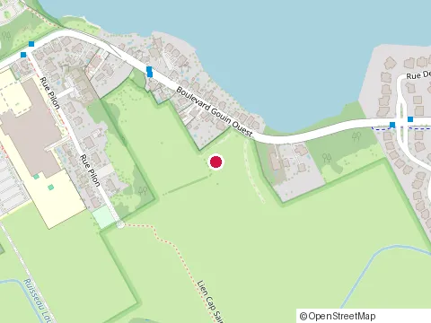 Location of Pentian Construction at 19403 Rue Rinaldo-Lemme, Pierrefonds
