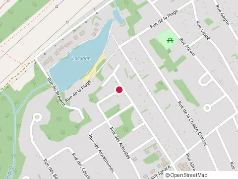 Location of Perfect-Toît Léo Poulin Inc. at 118 Rue des Arbustes, Québec