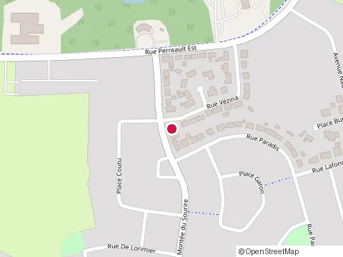 Location of Perfection Beton Jf at 532 Mnt du Sourire, Rouyn-Noranda