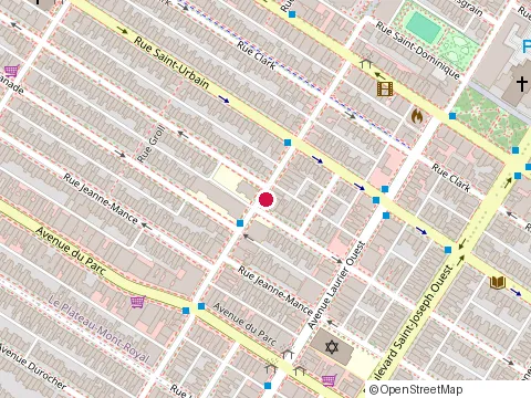 Location of Perogie Lili at 126 avenue Fairmount O, Montréal