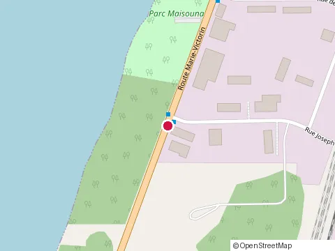 Location of Perron&Cote Ltee, Sorel-Tracy