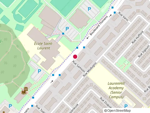 Location of Personal Touch-Soins de Sante at 2450 Boulevard Thimens, Saint-Laurent