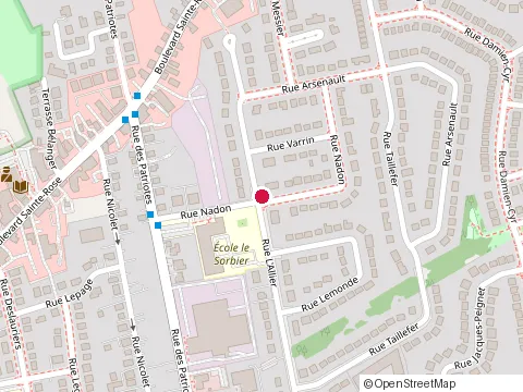Location of Perspective Famille at 140 Rue Nadon, Laval
