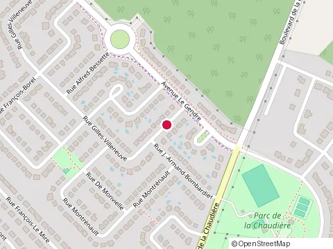 Location of Pertech Construction Inc at 3800 Rue Louise-Fiset, Québec