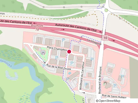 Location of Peterpan Construction Renovation Inc at 242 Rue Natura, Bromont