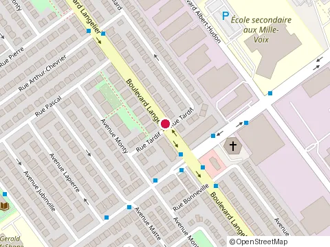 Location of Petit Enfant Bien Heureux at 11974 boulevard Langelier, Montréal-Nord