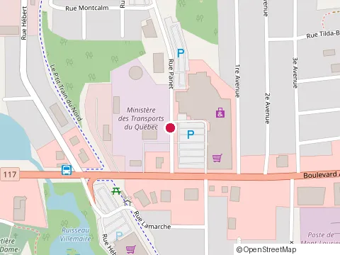 Location of Petit Regal at 939 Bd Albiny Paquette, Mont-Laurier