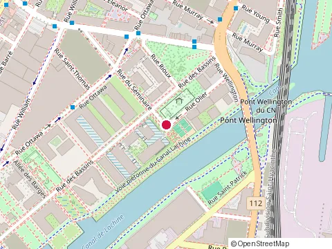 Location of Petits Bricoleurs - Little Builders at 1306 Rue Olier, Montréal