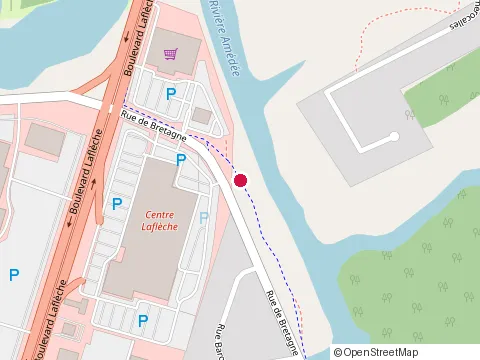 Location of Pfk at 685 Lafleche Blvd, Baie-Comeau
