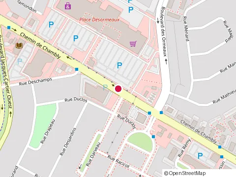 Location of Pfk at 2997 Chemin de Chambly, Longueuil